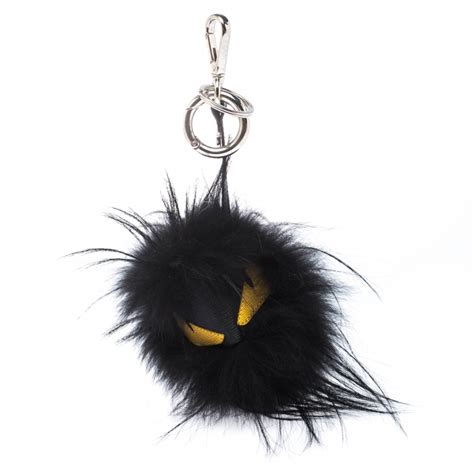 fendi bag bug keychain|real real fendi keychains.